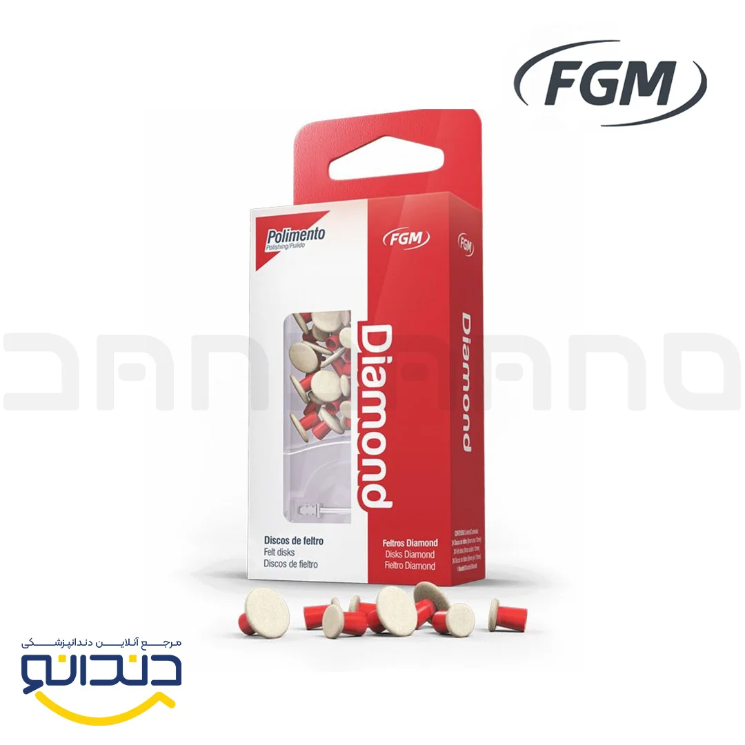 دیسک پالیش نمدی دایموند - FGM