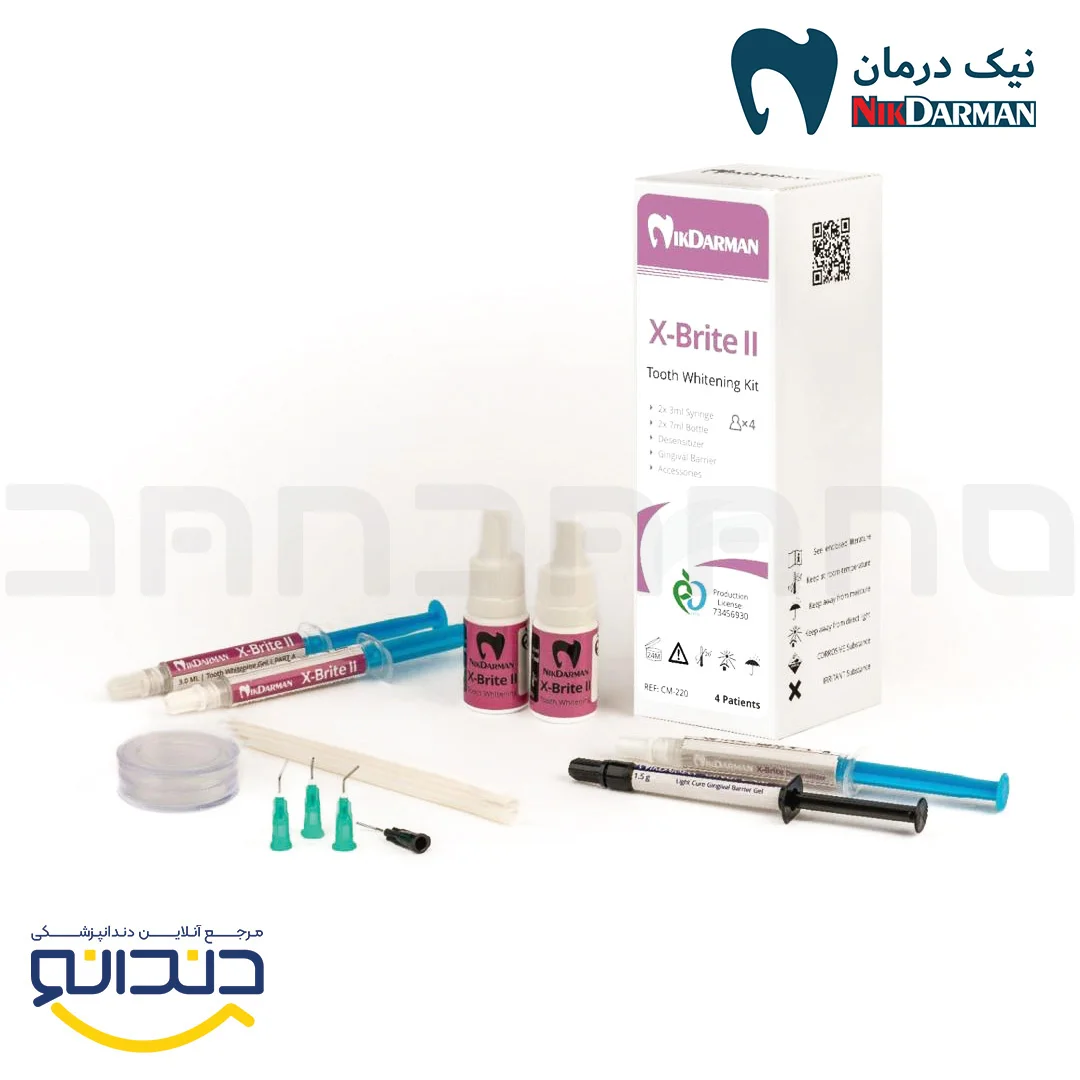 کیت چهارنفره بلیچینگ دو جزئی